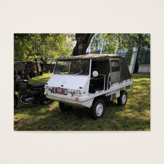 White Puch Haflinger (Vorderseite)