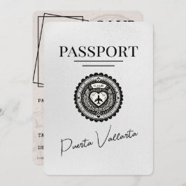 White Puerta Vallarta Pass Save the Date