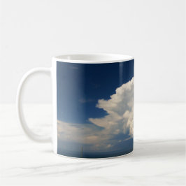 White Puffy Cloud Kaffeetasse
