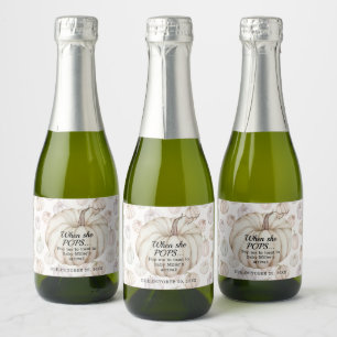 White Pumpkin Baby Dusche Pop It Mini