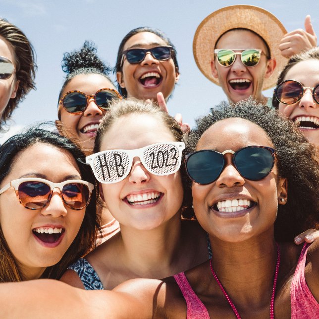 White "Put That on and Pose" Hochzeitsfeier Foto T Partybrille (Von Creator hochgeladen)