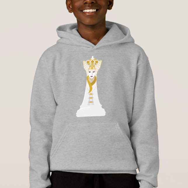 White Queen Hoodie (Vorderseite)