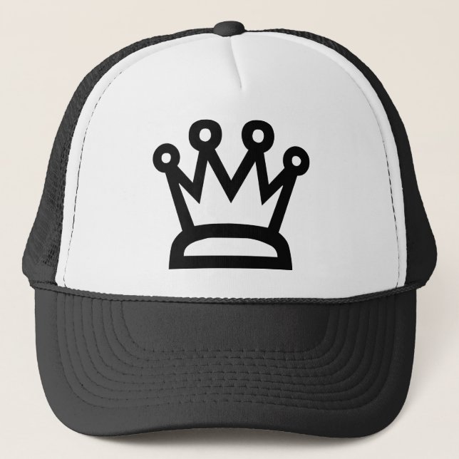 White Queen Truckerkappe (Vorderseite)