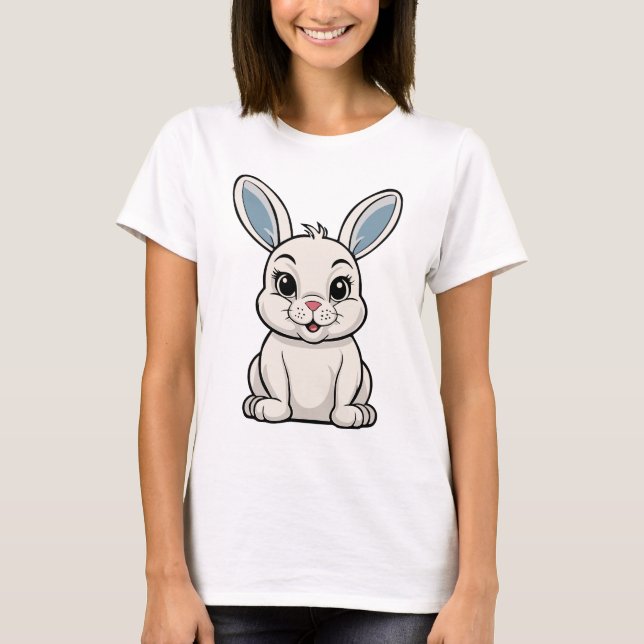 White Rabbit T-Shirt (Vorderseite)