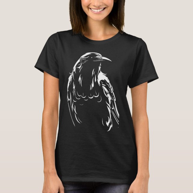 White raven T-Shirt (Vorderseite)