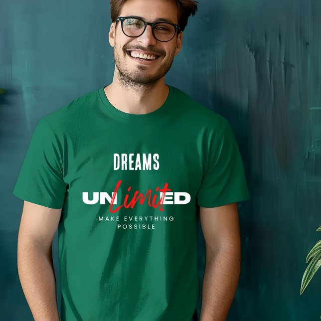 White Red Dreams Unlimited T Shirt (Von Creator hochgeladen)
