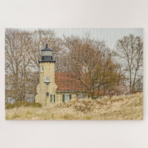 White River Leuchtturm Station und Museum Puzzle