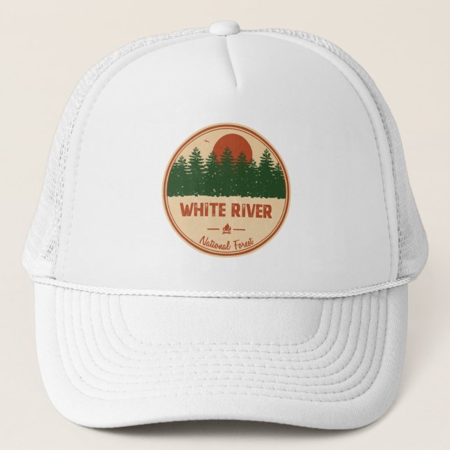 White River National Forest Truckerkappe (Vorderseite)