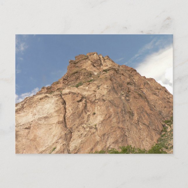 White Rock, Garden of the Gods, Colorado Postkarte (Vorderseite)