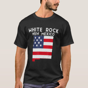 White Rock USA Staat America Travel New Mexico Ne T-Shirt