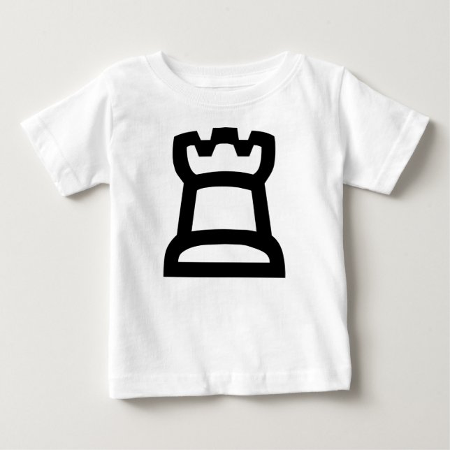 White Rook Baby T-shirt (Vorderseite)