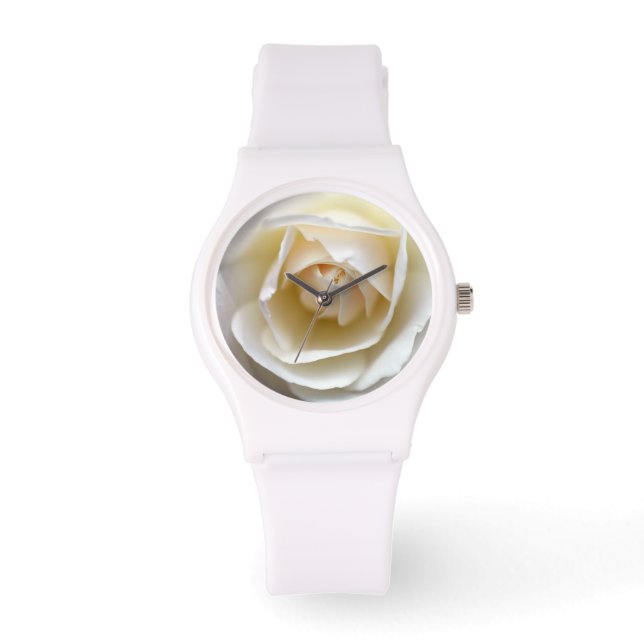 White Rose Armbanduhr (Vorderseite)