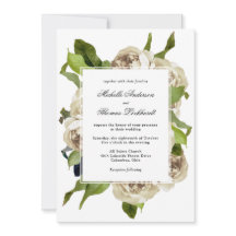 White Rose Bouquet BlumenWedding