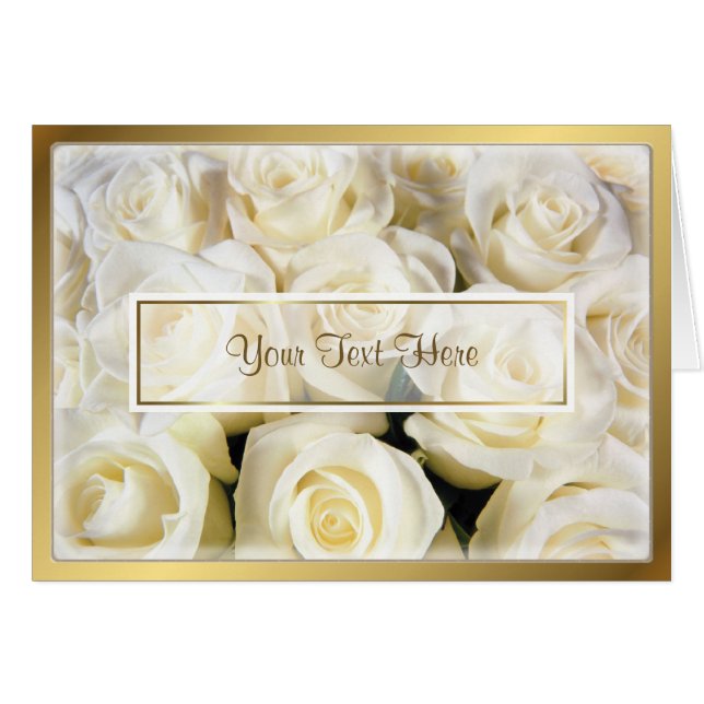 White Rose Elegance (Vorderseite (Horizontal))