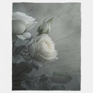 White Rose Fleecedecke