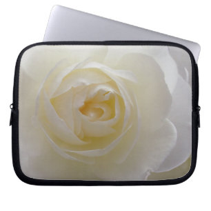 White Rose Laptop Sleeve Romantische Rose Tablet C