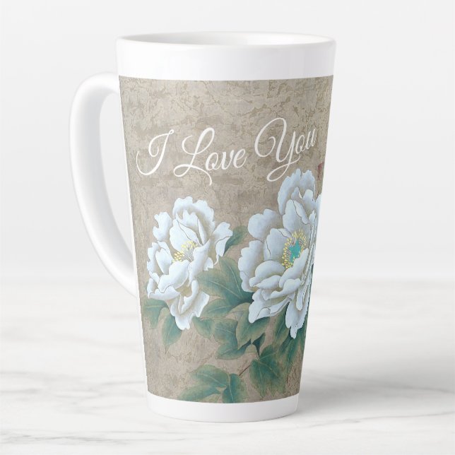 White Rose Milchtasse (Linke Ecke)