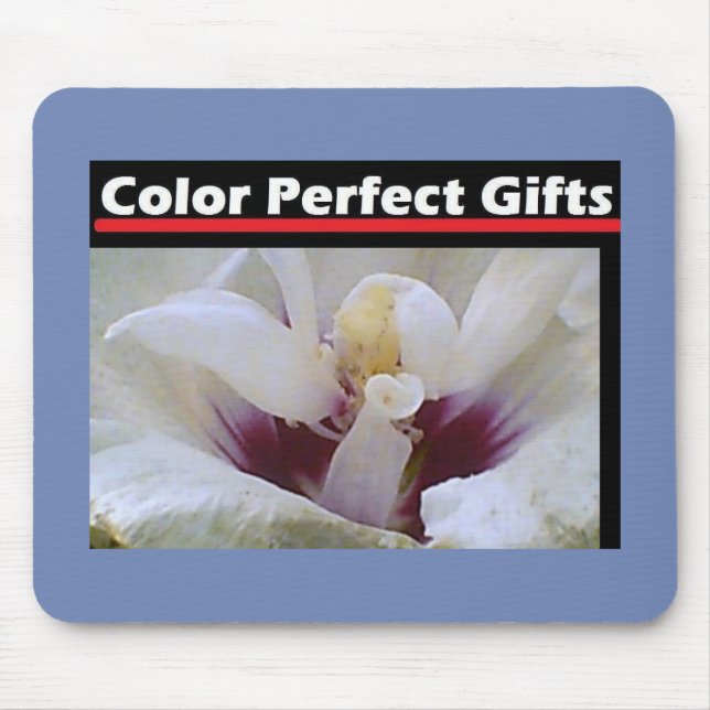 White Rose Mousepad (Vorne)