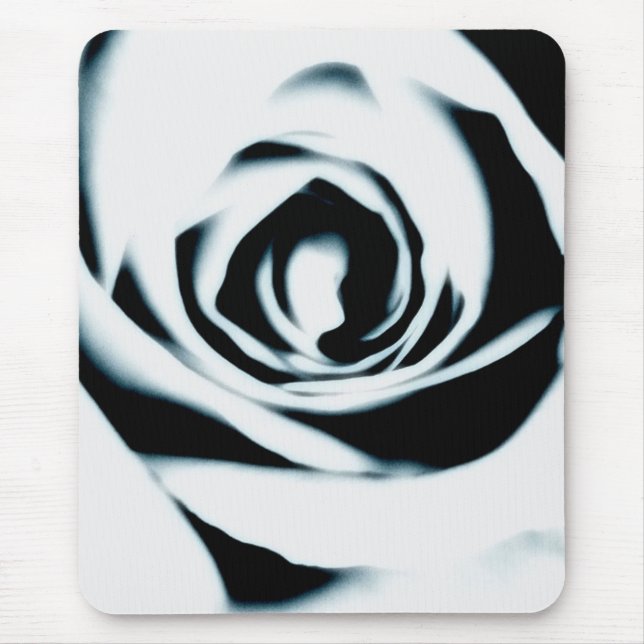 White Rose Mousepad (Vorne)