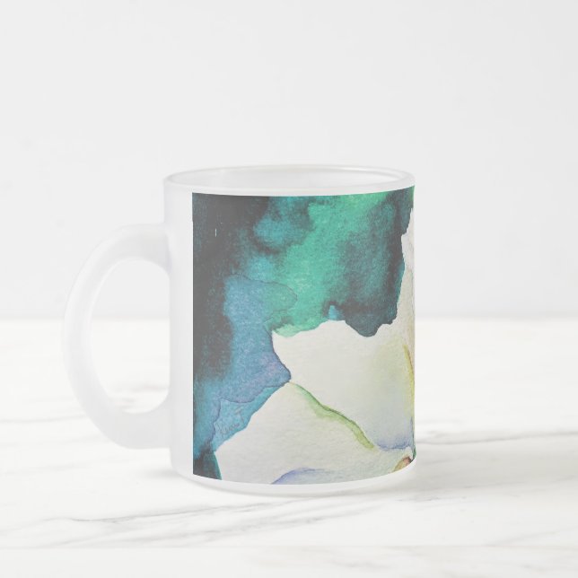 White Rose Mug Mattglastasse (Links)