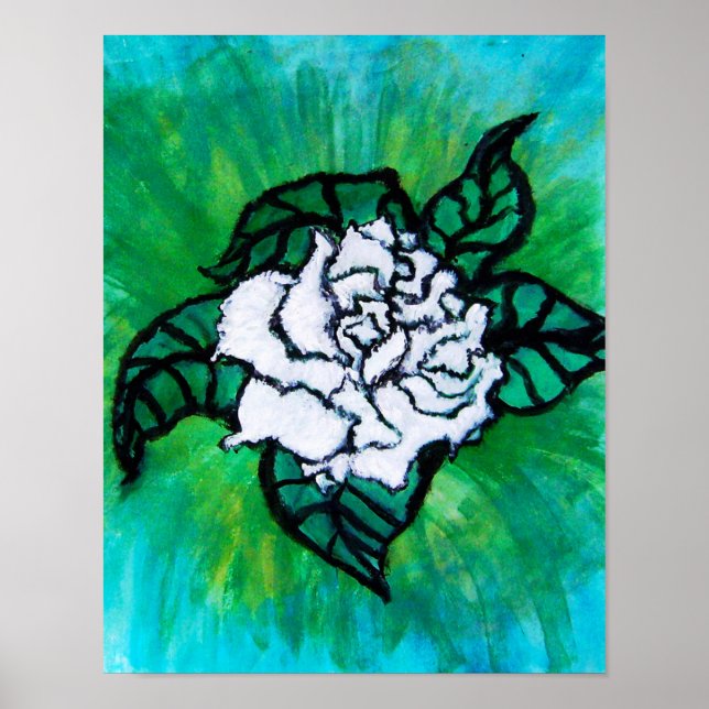 White Rose Poster (Vorne)