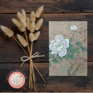 White Rose Postkarte