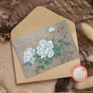 White Rose Postkarte