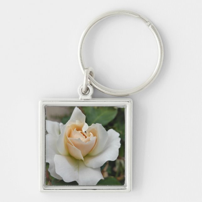 White Rose Schlüsselanhänger (Vorne)