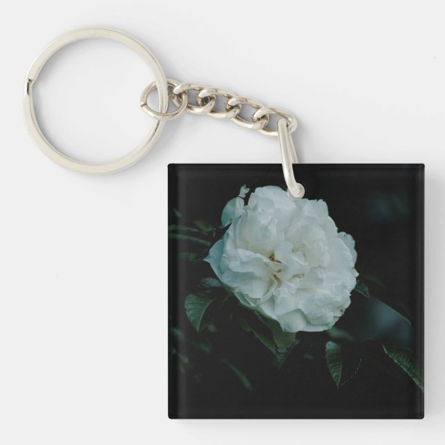 White Rose Schlüsselanhänger (Vorderseite)