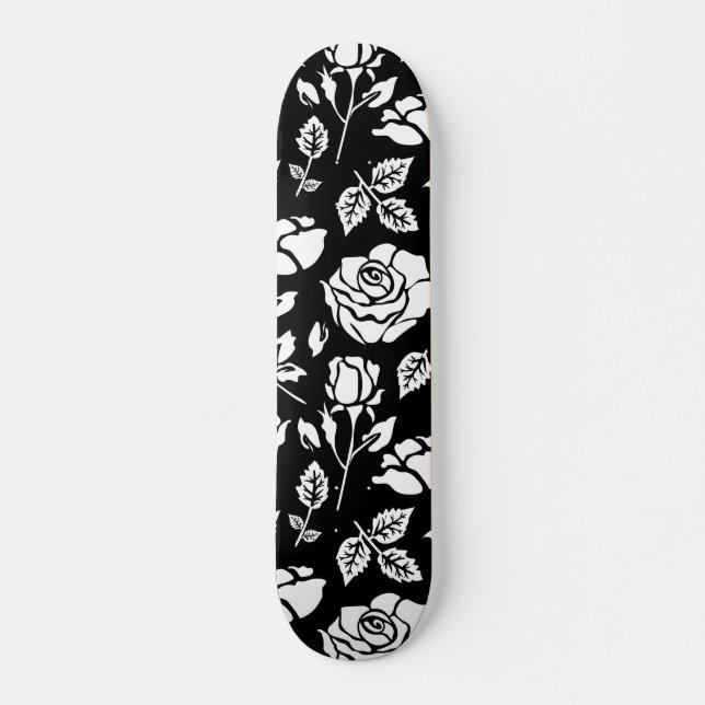 White Rose Skateboard (Vorne)