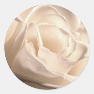 White Rose Wedding Umschlag Aufkleber Sticker