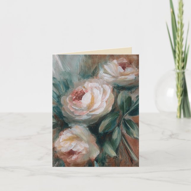 White Roses [3 sizes avail] Karte (Vorderseite)