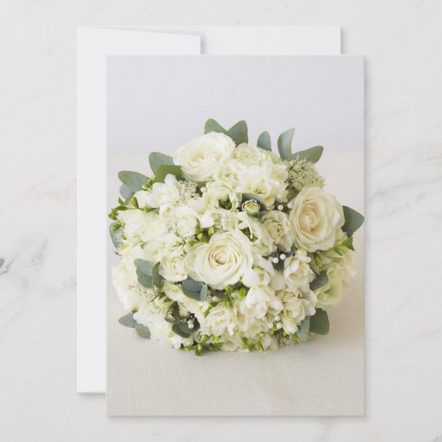 White Roses Bouquet (Vorderseite)