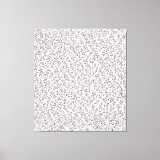 White Roses D Leinwanddruck (Vorderseite)