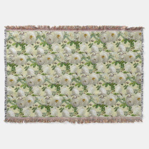 White Roses Decke
