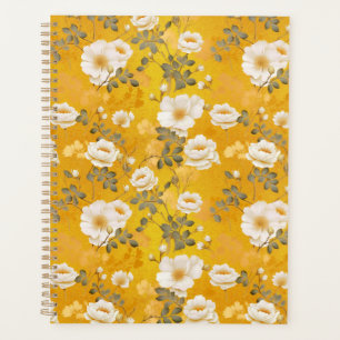 White Roses Floral Chiyogami Plane Planer