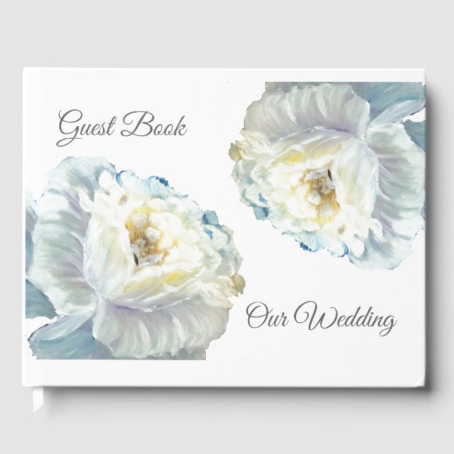 White Roses Gästebuch (Vorderseite)
