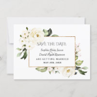 White Roses Peonies Bloom Wedding