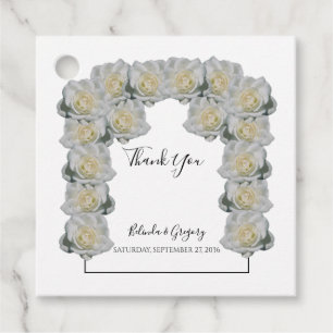 White Roses Wedding Geschenkartikel Liebesmarken Geschenkanhänger
