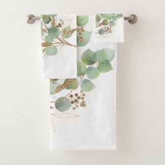 WHITE SAGE EUCALYPTUS BADEZIMMER TOWEL SET