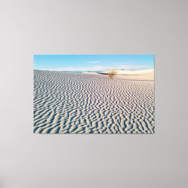 White Sands Muster Leinwanddruck (Vorderseite)