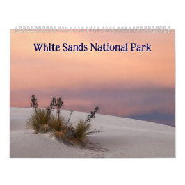 White Sands National Park Landscapes Kalender