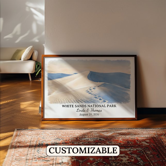 White Sands National Park New Mexico Poster (Von Creator hochgeladen)