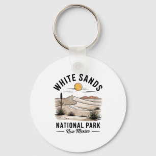 White Sands National Park Souvenir New Mexico Männ Schlüsselanhänger
