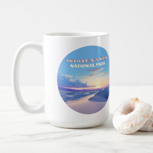 White Sands National Park Sunset Dunes New Mexico Kaffeetasse