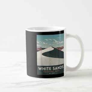 White Sands National Park Vintage Camping Wandern Kaffeetasse