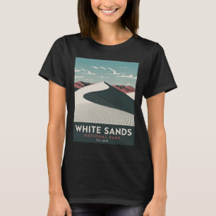 White Sands National Park Vintage Camping Wandern T-Shirt