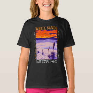 White Sands National Park Vintage-Druck T-Shirt