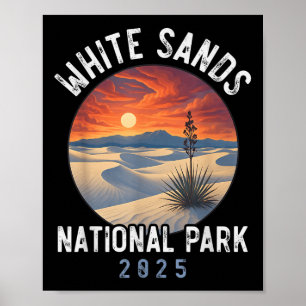 White Sands National Park Wandersouvenir Männer Fr Poster