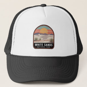 White Sands National Park Wüstenabzeichen Truckerkappe